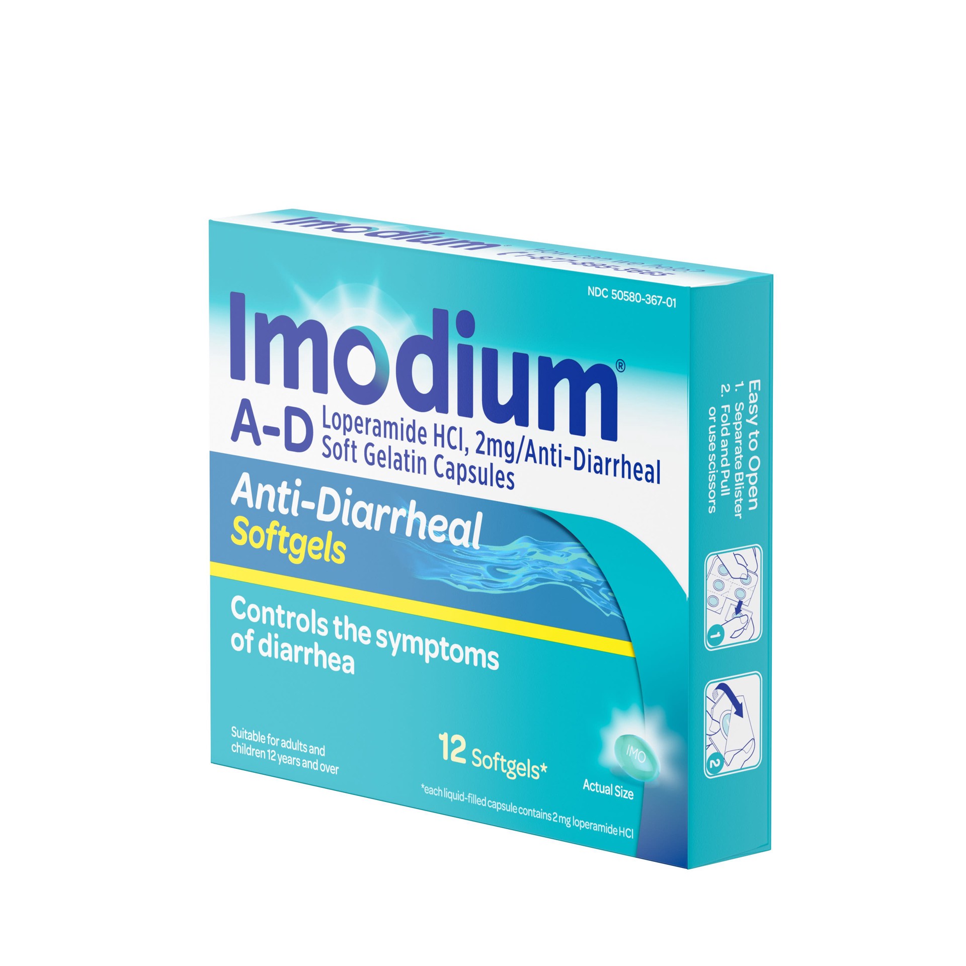 slide 9 of 9, Imodium A-D Softgels, 12 ct
