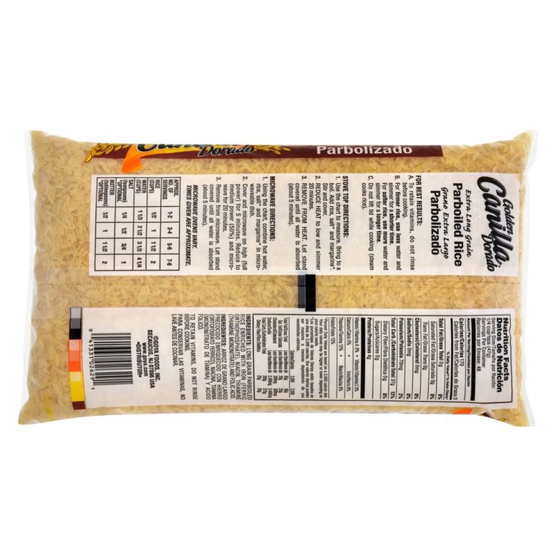 slide 2 of 3, Canilla Parboiled Rice 5 lb, 5 lb