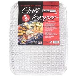 Oscarware Disposable Grill Topper 3 Pack 3 ea