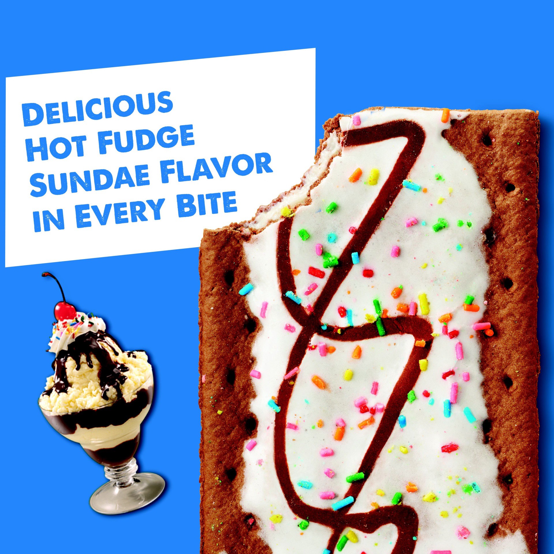 slide 2 of 7, Pop-Tarts Toaster Pastries, Hot Fudge Sundae, 13.5 oz