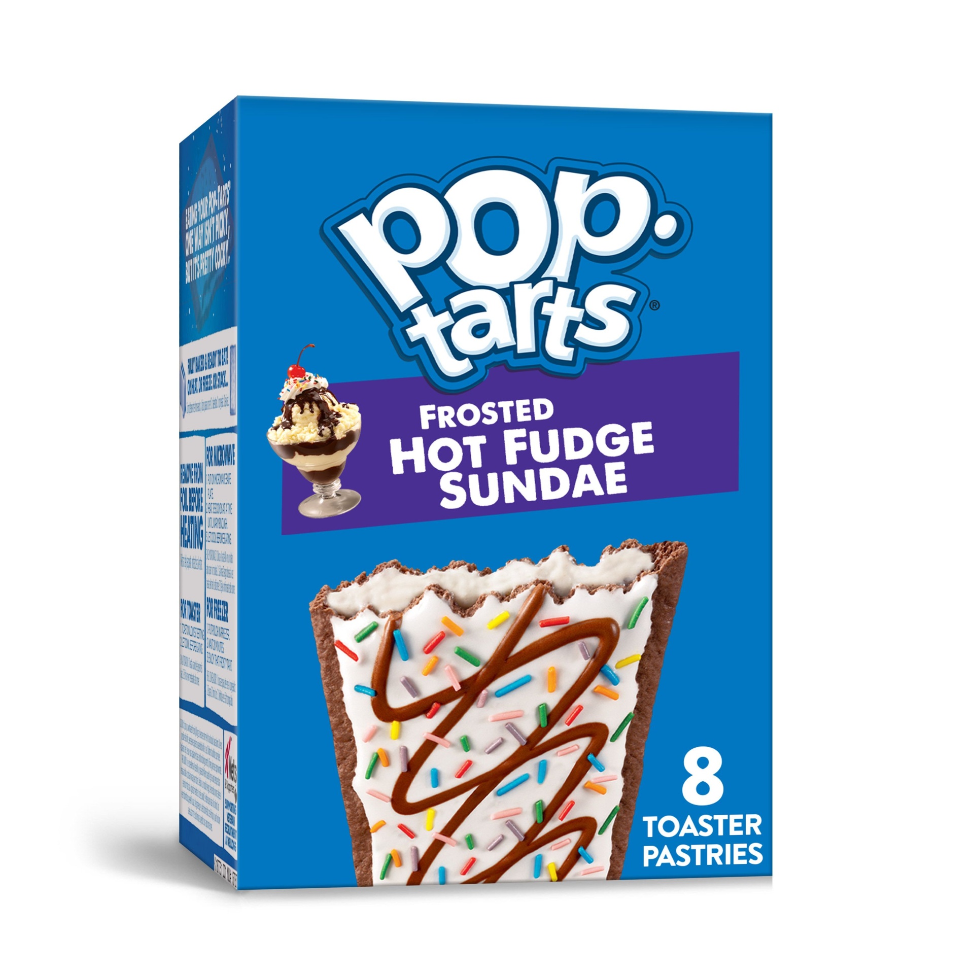 slide 1 of 7, Pop-Tarts Toaster Pastries, Hot Fudge Sundae, 13.5 oz