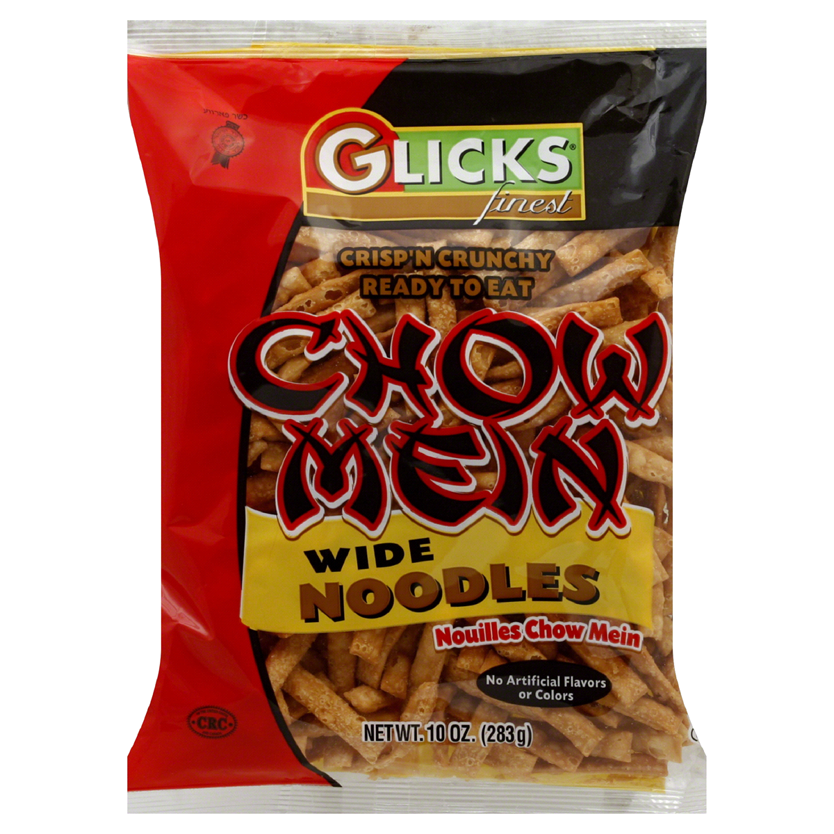 slide 1 of 5, Glicks Noodles Chow Mein Wide, 10 oz