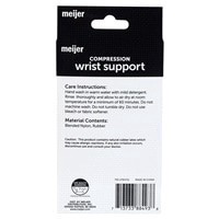 slide 3 of 5, Meijer Wrist Support Brace, One Size, 1 ct