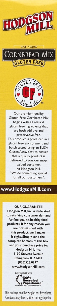 slide 3 of 4, Hodgson Mill Gluten Free Cornbread Mix, 12 oz