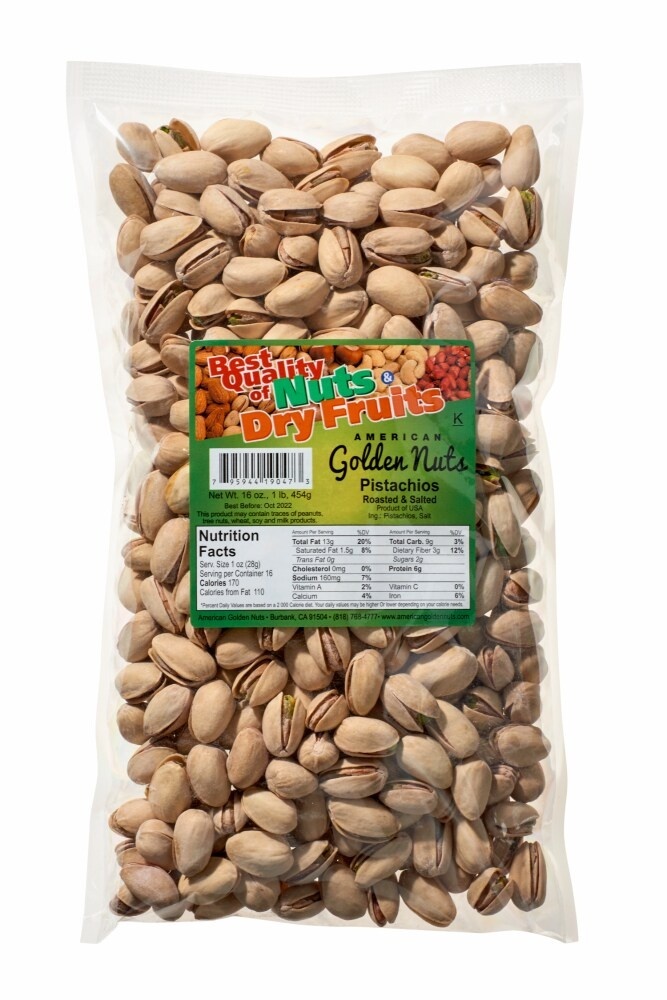 slide 1 of 1, Northgate Pistachios Roasted And Salted, 16 oz