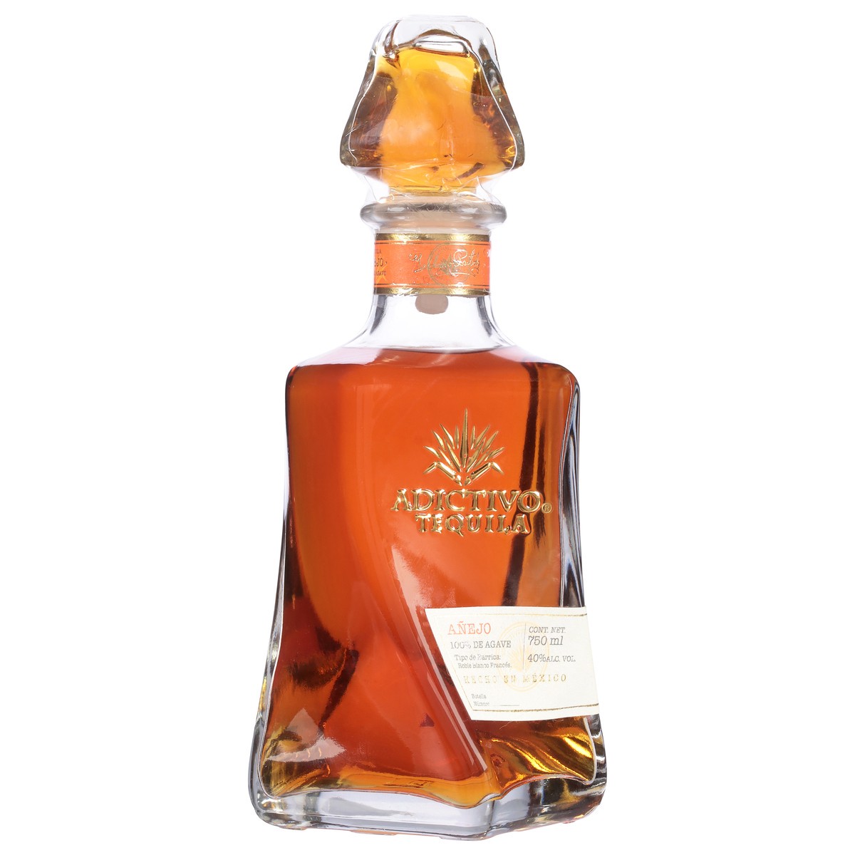 slide 4 of 4, Adictivo Anejo Tequilla 750 ml, 750 ml