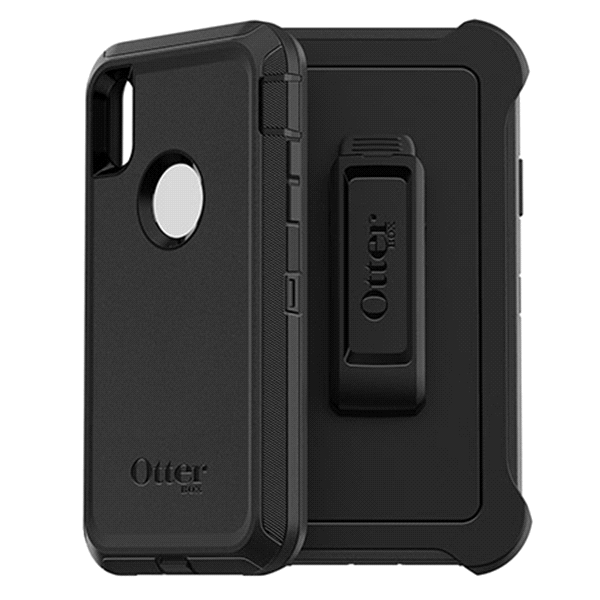 slide 1 of 2, Otterbox Defender Series Screenless Edition Case for iPhone XR - Black, 1 ct