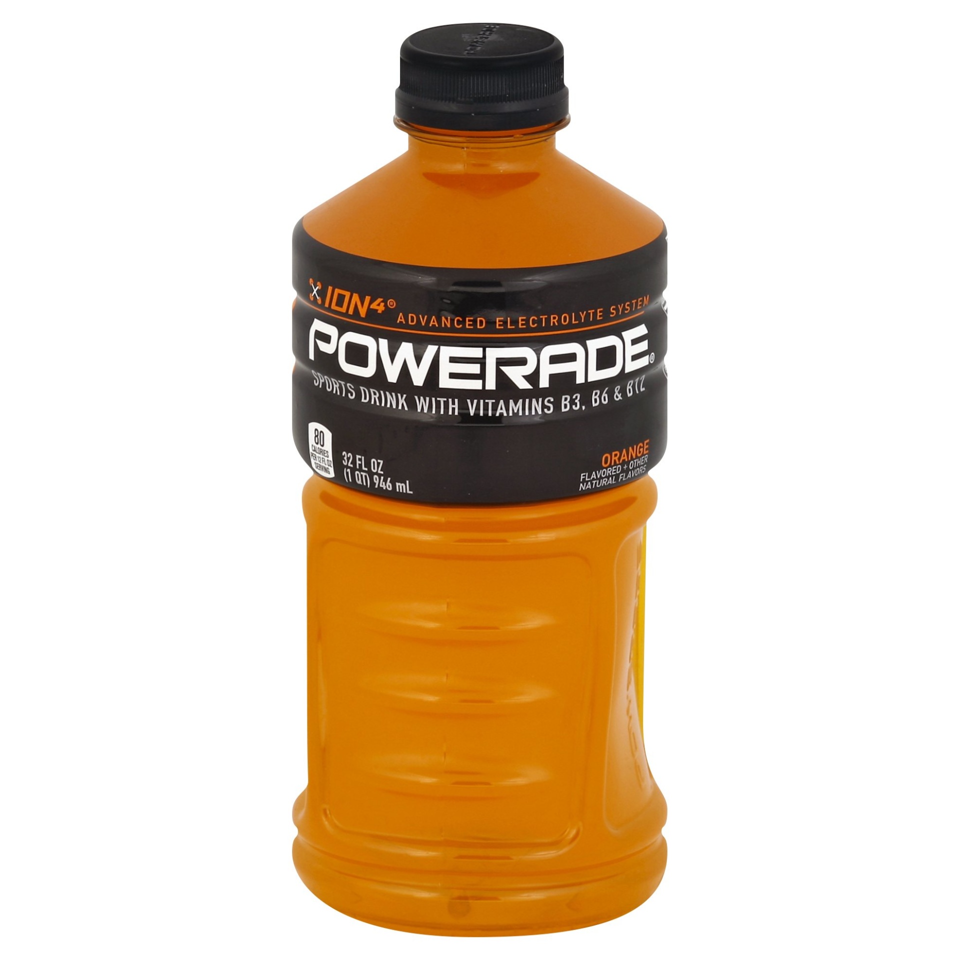 slide 1 of 3, Powerade Orange Sports Drink Bottle, 32 fl oz