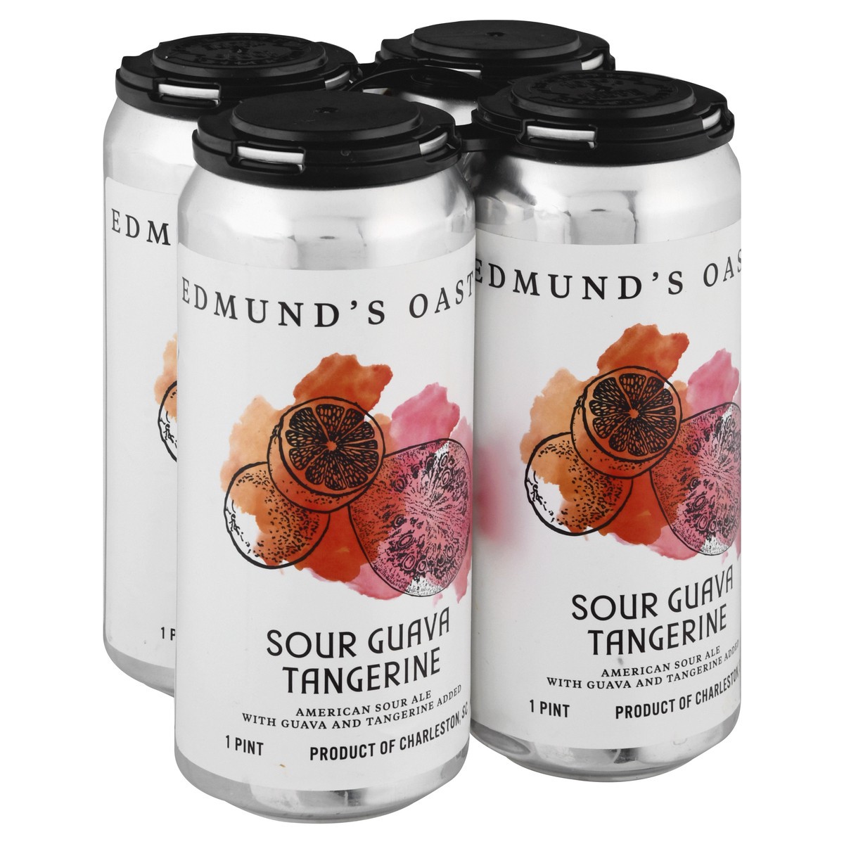 slide 2 of 10, Edmunds Oast Brewing Sour Guava Tangerine Beer 4 ea, 4 ct