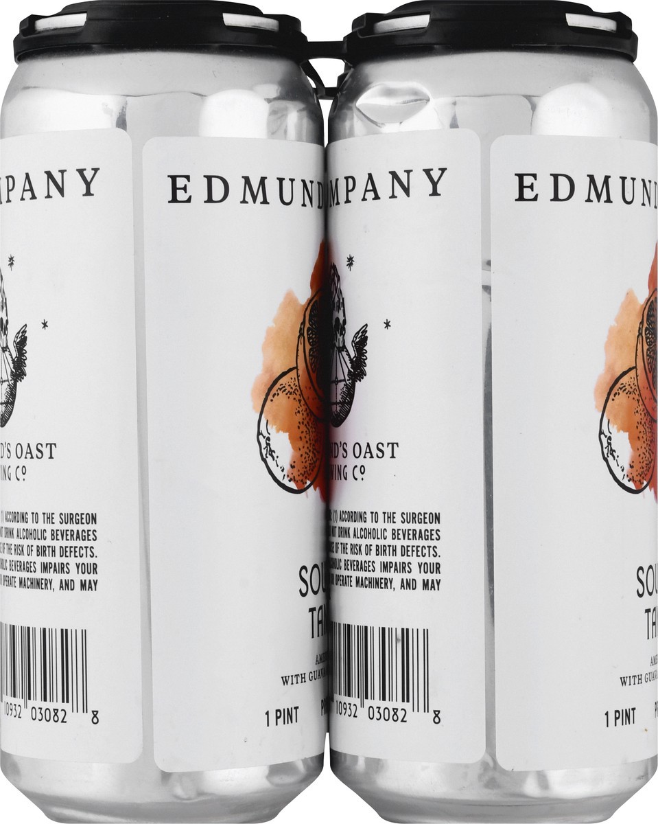 slide 4 of 10, Edmunds Oast Brewing Sour Guava Tangerine Beer 4 ea, 4 ct