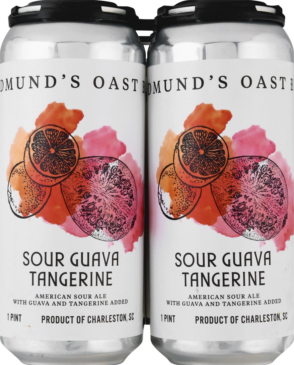 slide 7 of 10, Edmunds Oast Brewing Sour Guava Tangerine Beer 4 ea, 4 ct