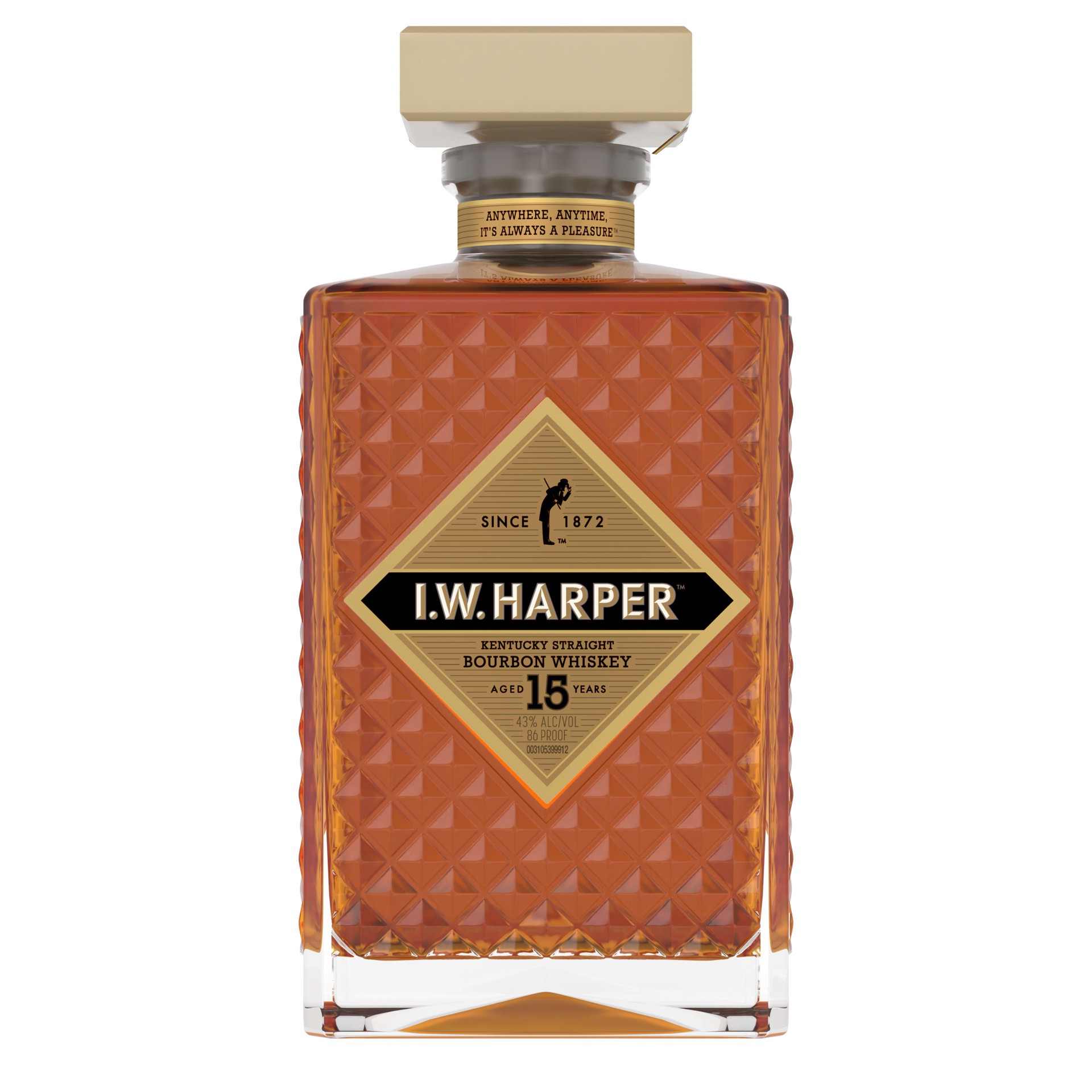 slide 1 of 9, I.W. Harper 15 Year Old Kentucky Straight Bourbon Whiskey, 750 mL, 750 ml