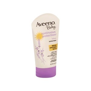 slide 1 of 1, Aveeno Continuous Protection Sunscreen Lotion Spf 55, 4 oz