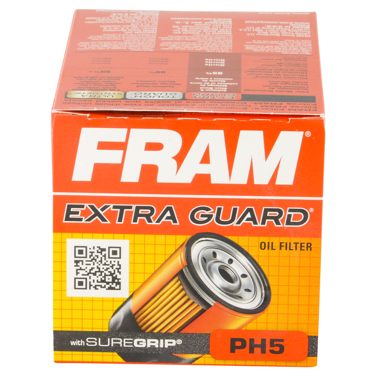 slide 5 of 6, Fram Extra Guard Oil Filter PH5, 1 ct