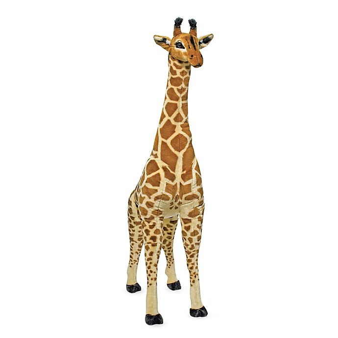 slide 1 of 1, Melissa & Doug Giant Giraffe - Lifelike Stuffed Animal (over 4 Feet Tall), 1 ct
