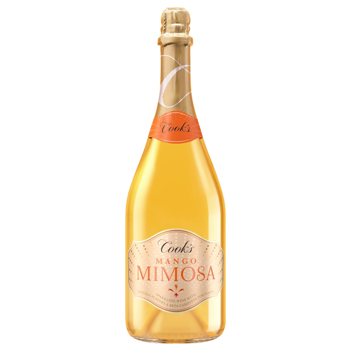 slide 1 of 9, Cook's Mango Mimosa California Sparkling White Wine, 750 ml