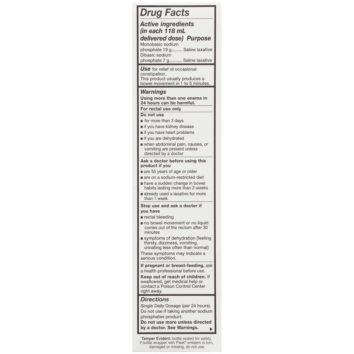 slide 5 of 9, Fleet Enema Adult, 1 ct