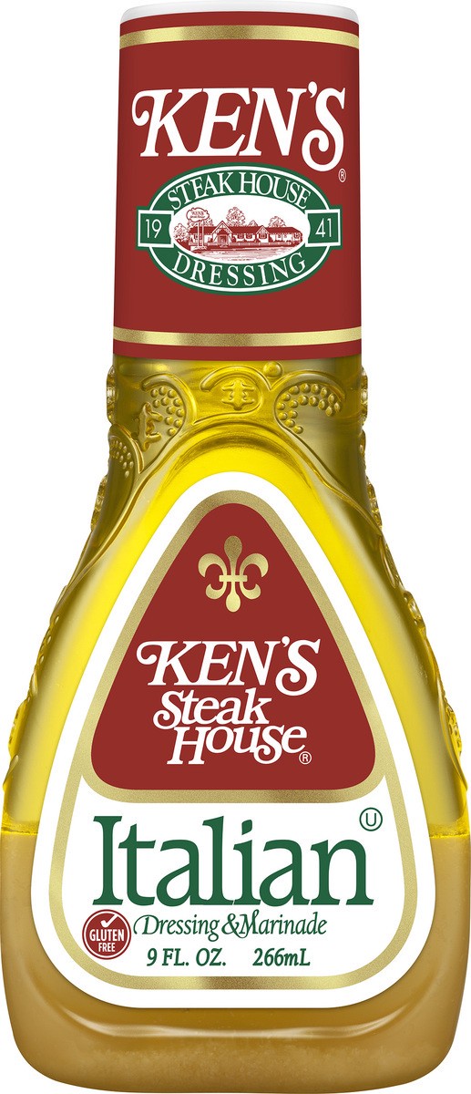 slide 1 of 10, Ken's Steak House Italian Dressing & Marinade 9 oz, 9 oz