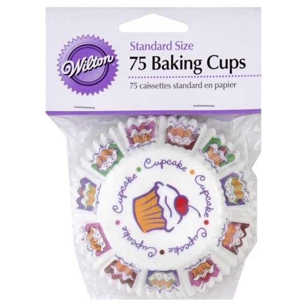 slide 1 of 1, Wilton Cupcake Heaven Stand Baking Cups, 75 ct