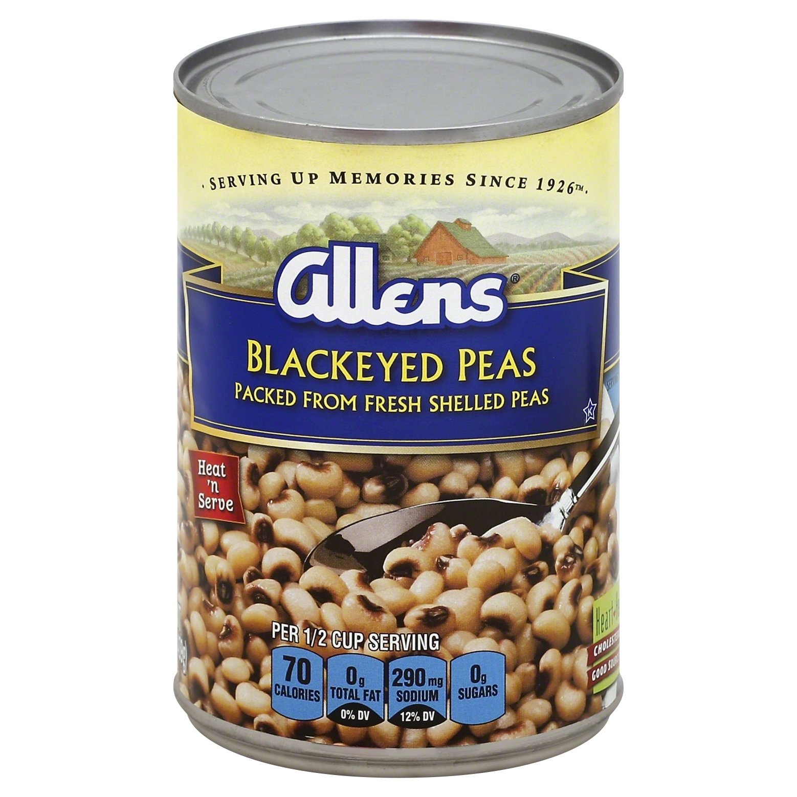 slide 1 of 2, Allens Black Eyed Peas, 15.5 oz