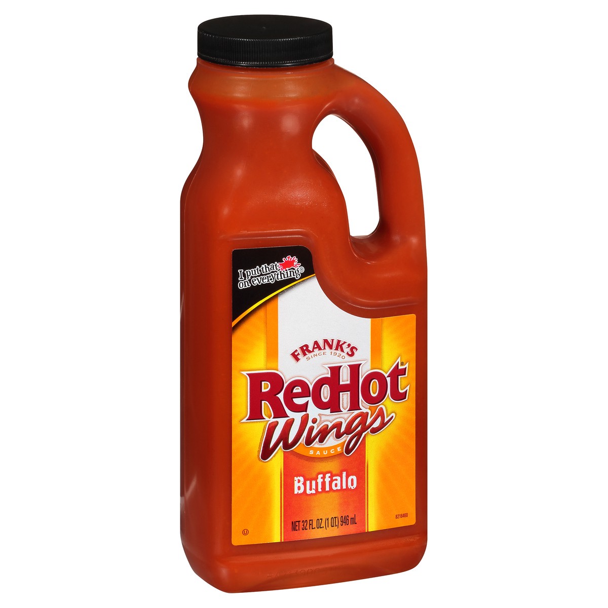 slide 3 of 8, Frank's RedHot Buffalo Wings Sauce, 32 fl oz