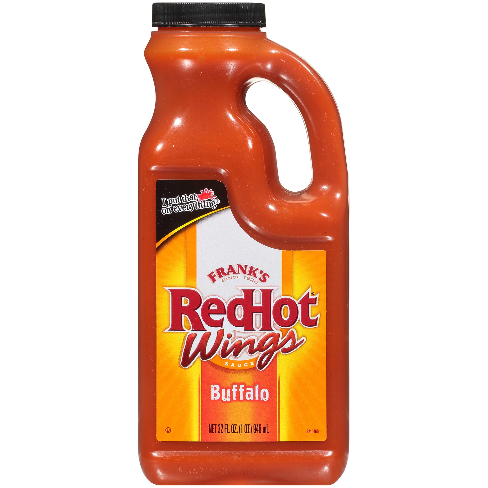 slide 1 of 8, Frank's RedHot Buffalo Wing Sauce, 32 fl oz, 32 fl oz