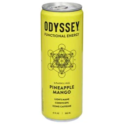 Odyssey Beverage Spkng Pnpl Mngo - 12 oz