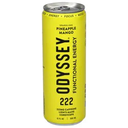 Odyssey Beverage Spkng Pnpl Mngo - 12 oz
