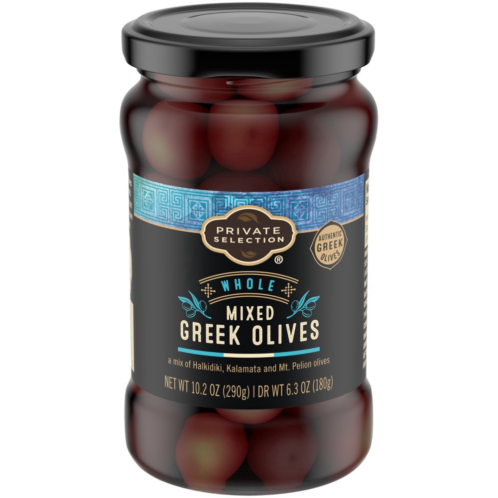 slide 2 of 3, Private Selection Greek Olive Mix, 6.3 oz