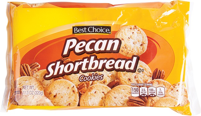 slide 1 of 1, Best Choice Pecan Shortbread Cookies, 11.3 oz