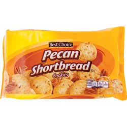 Best Choice Pecan Shortbread Cookies