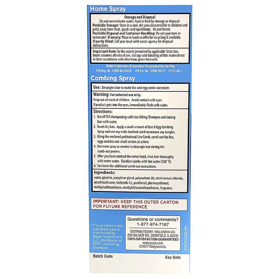 slide 3 of 4, Walgreens Complete Lice Elimination Kit, 1 ct