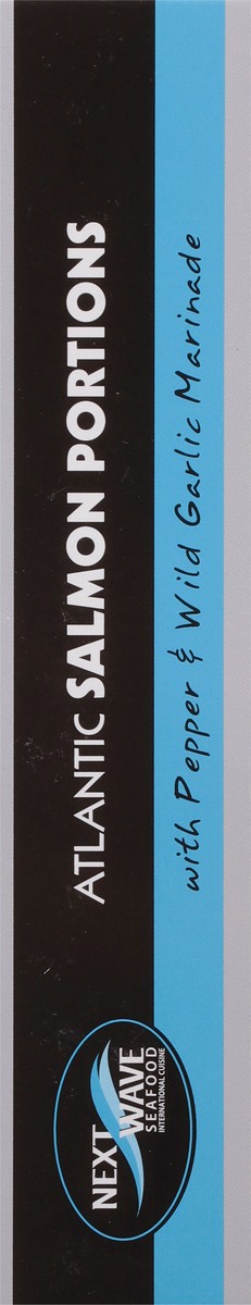 slide 3 of 14, Next Wave Seafood Atlantic Salmon Portions with Pepper & Wild Garlic Marinade 2 ea, 2 ct