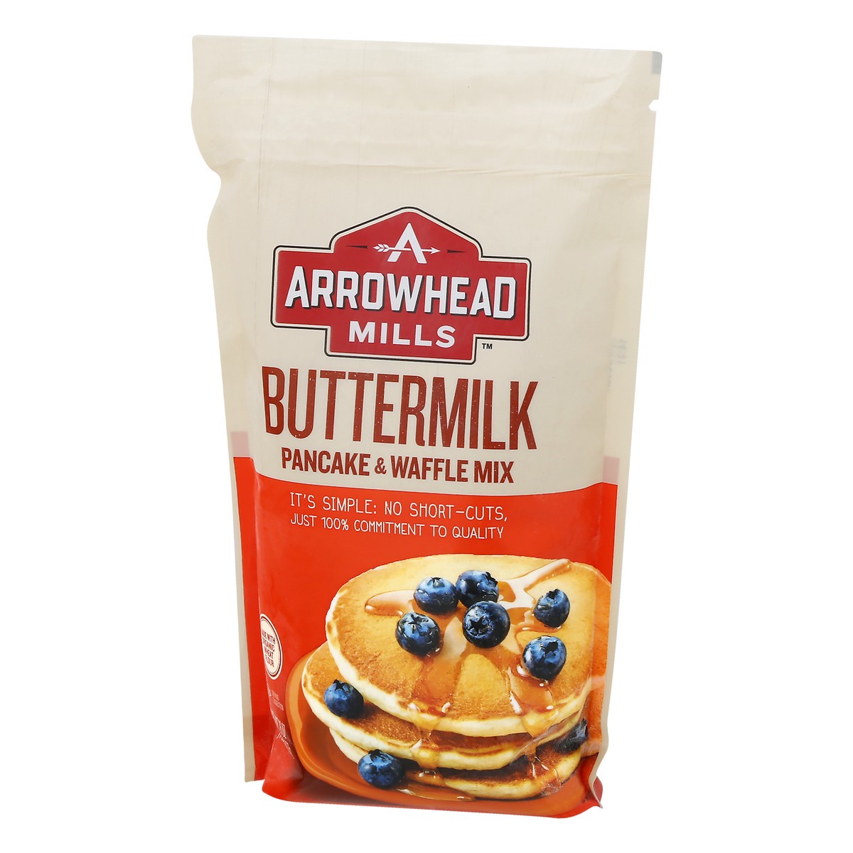 slide 3 of 10, Arrowhead Mills Organic Buttermilk Pancake & Waffle Mix, 26 oz