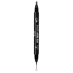 slide 1 of 1, Milani Eye Tech Define Brow & Eyeliner Felt Tip Pen, Medium Brown / Black, 0.04 oz