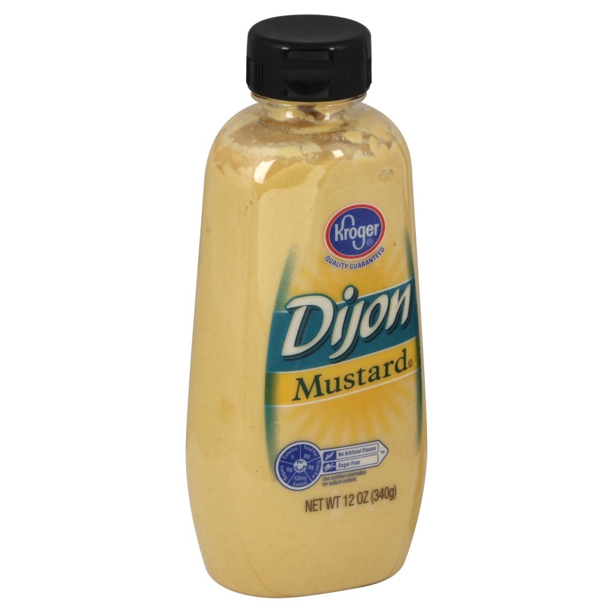 slide 1 of 4, Kroger Dijon Mustard, 12 oz