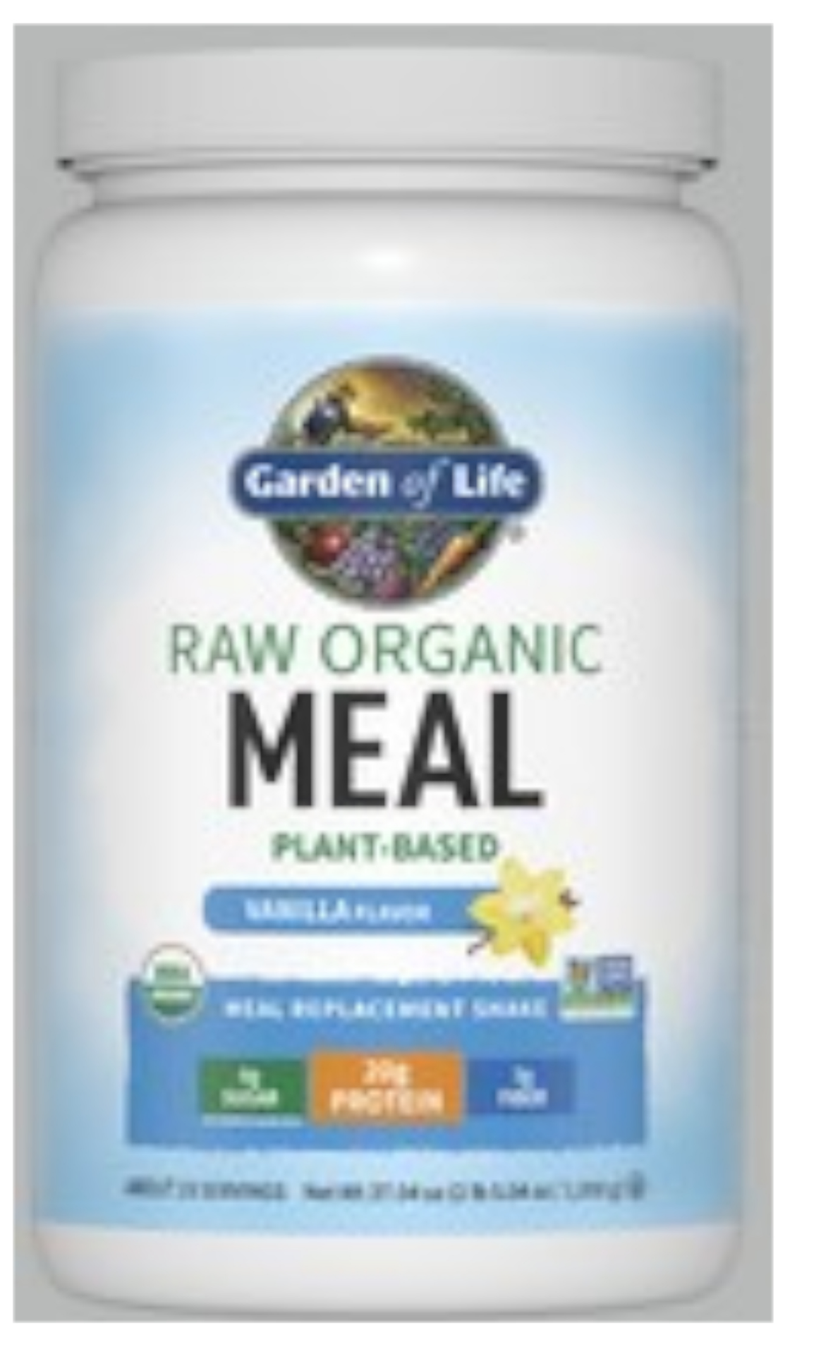 slide 1 of 2, Garden of Life Shake & Meal Replacement 34.2 oz, 33.5 oz