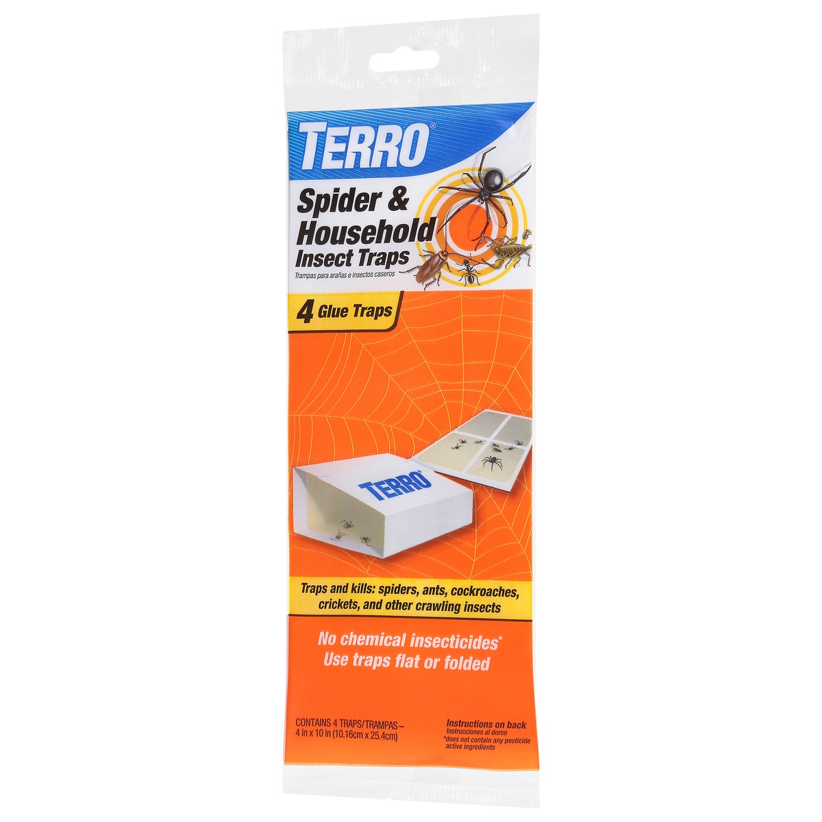 slide 7 of 11, TERRO Spider & Household Insect Traps 4 ea, 4 ct