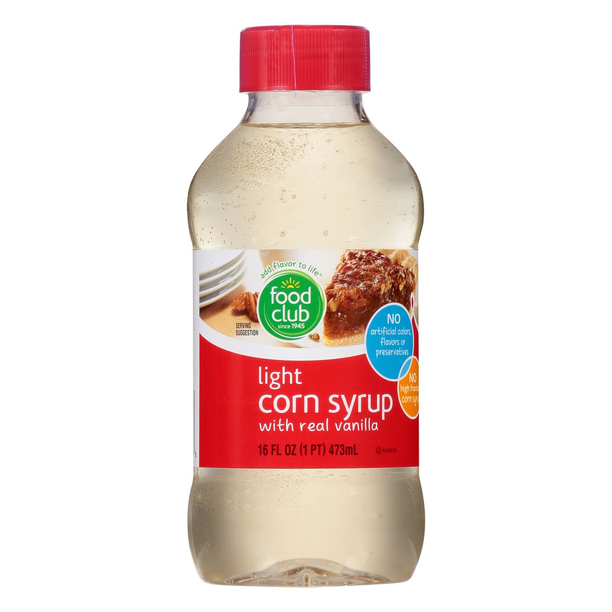 slide 2 of 10, Food Club Corn Syrup, With Real Vanilla, Light, 16 oz