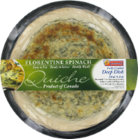 slide 1 of 1, Schneider's Florentine Spinach Quiche, 24 oz