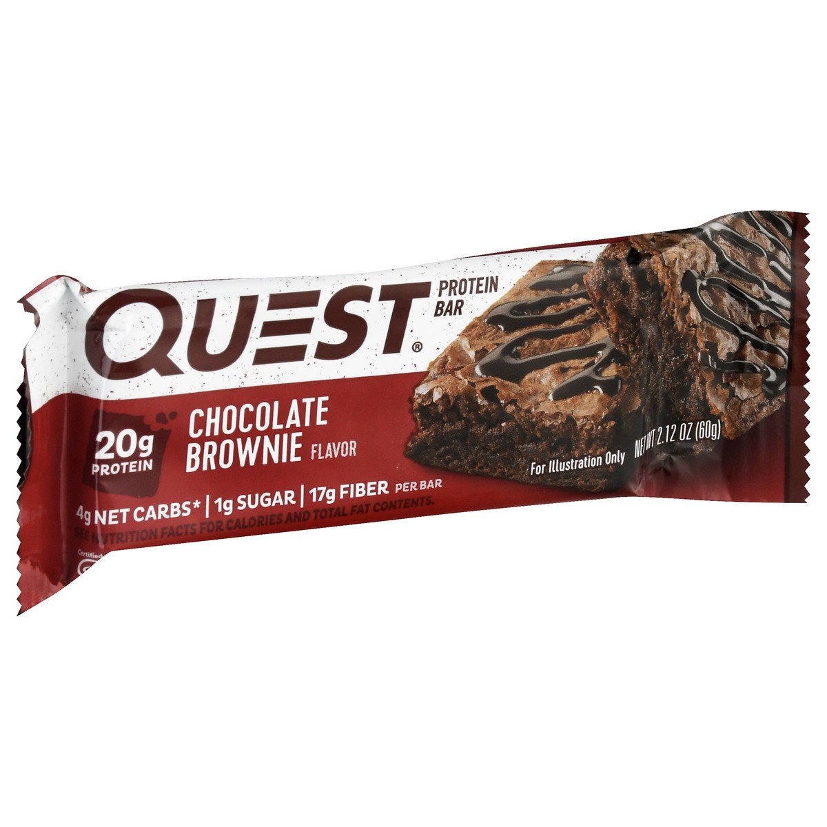 slide 5 of 9, Quest Bar Chocolate Brownie Protein Bar, 2.12 oz