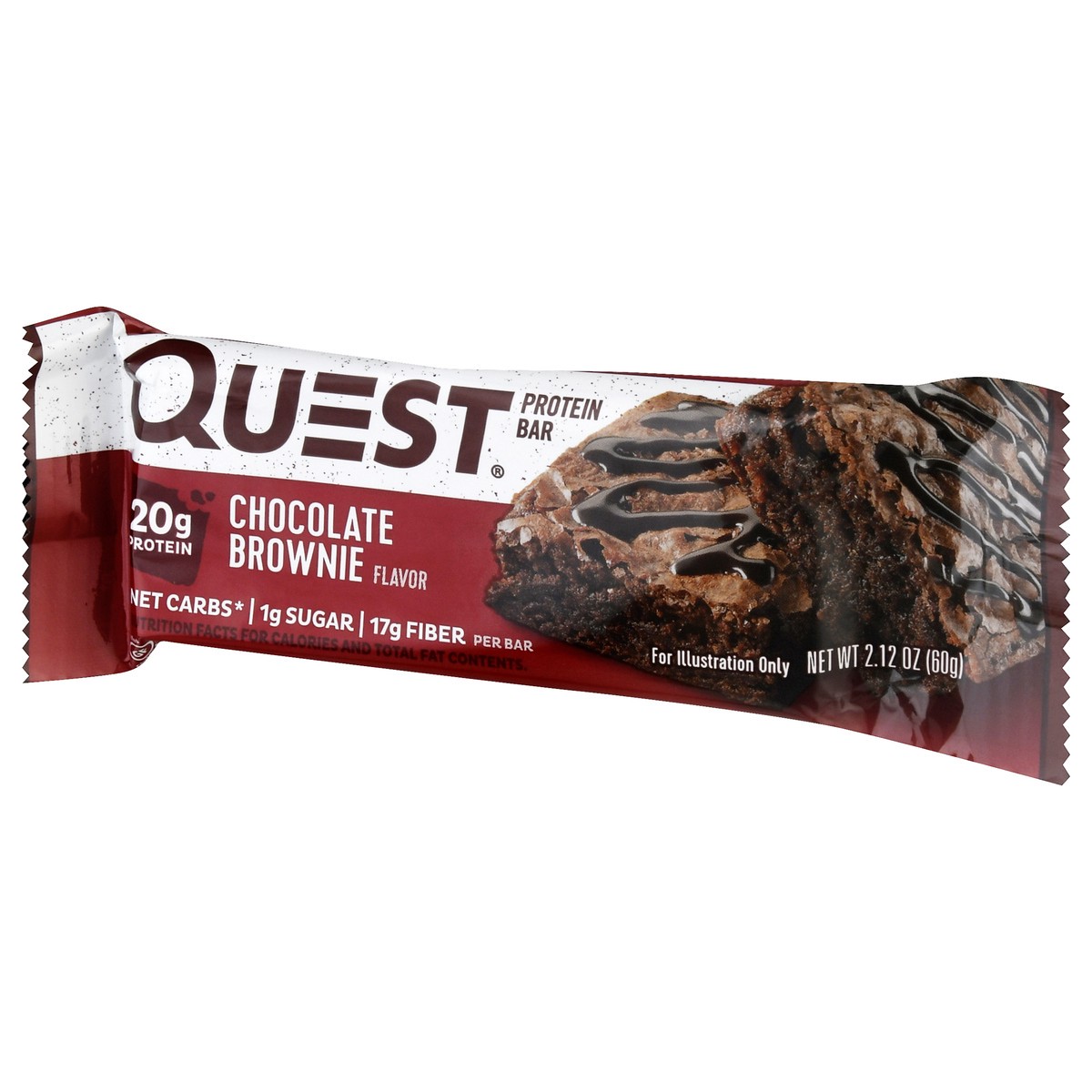 slide 2 of 9, Quest Bar Chocolate Brownie Protein Bar, 2.12 oz