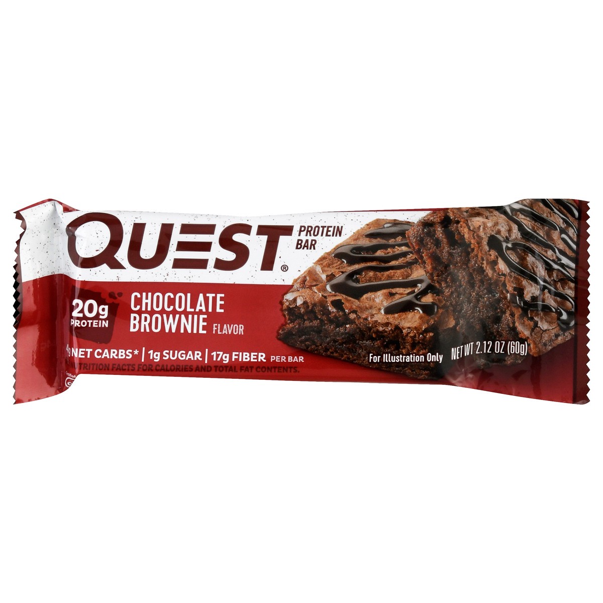 slide 1 of 9, Quest Bar Chocolate Brownie Protein Bar, 2.12 oz