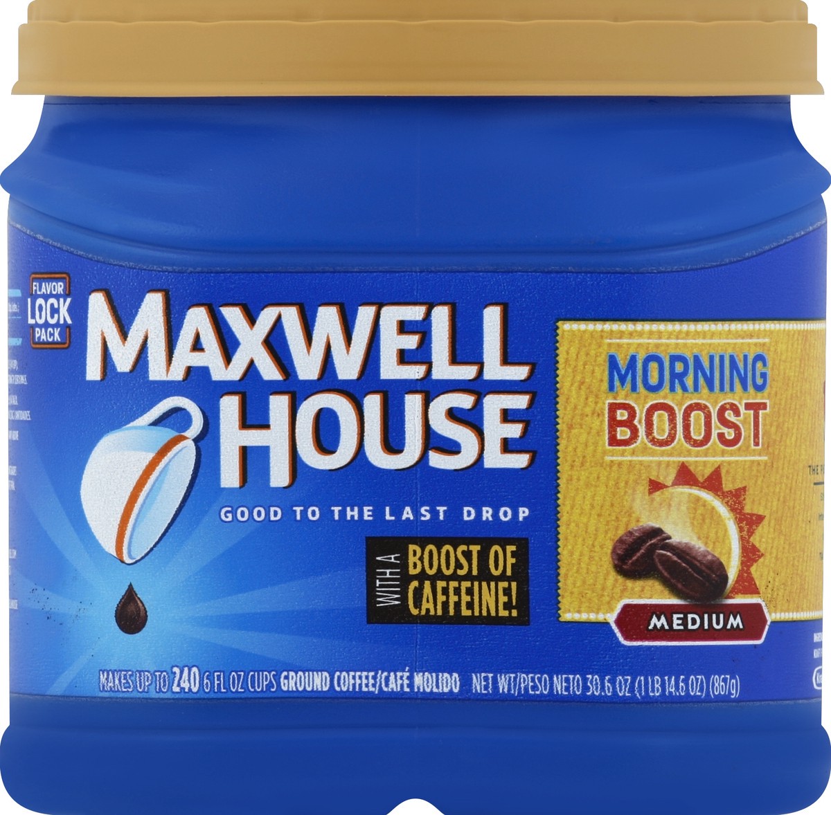 slide 1 of 3, Maxwell House Coffee - 30.6 oz, 30.6 oz