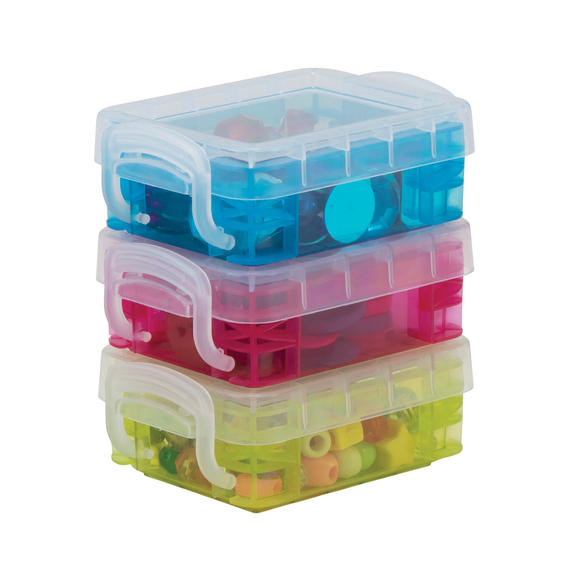 slide 5 of 9, Multicolor Bitty Boxes By Simply Tidy, 3ct., 3 ct
