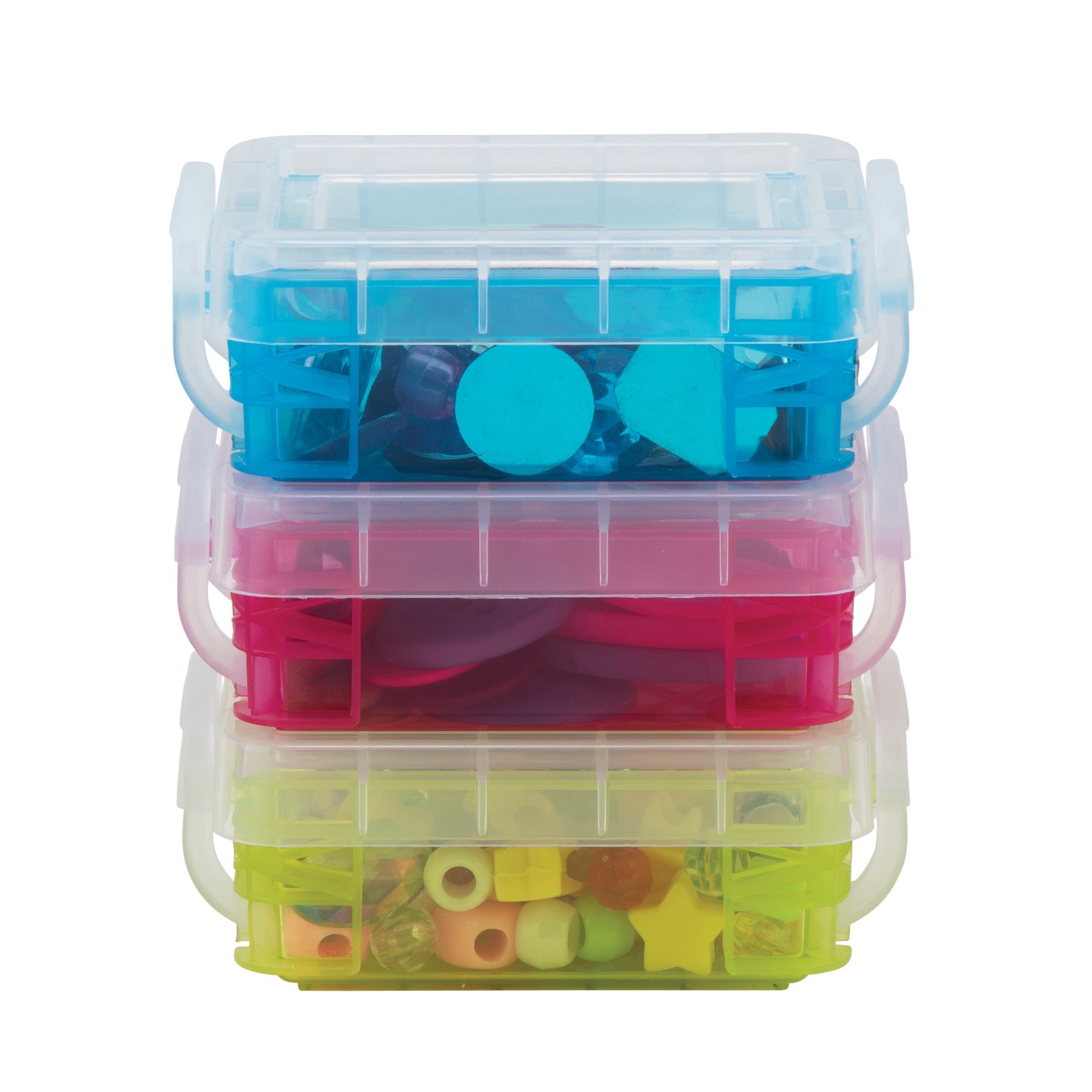 slide 3 of 9, Multicolor Bitty Boxes By Simply Tidy, 3ct., 3 ct