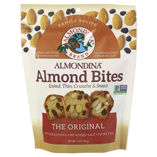 slide 1 of 1, Almondina Bites Original, 5 oz