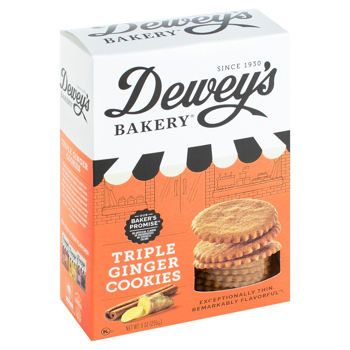 slide 8 of 9, Dewey's Bakery Tripple Ginger, 9 oz