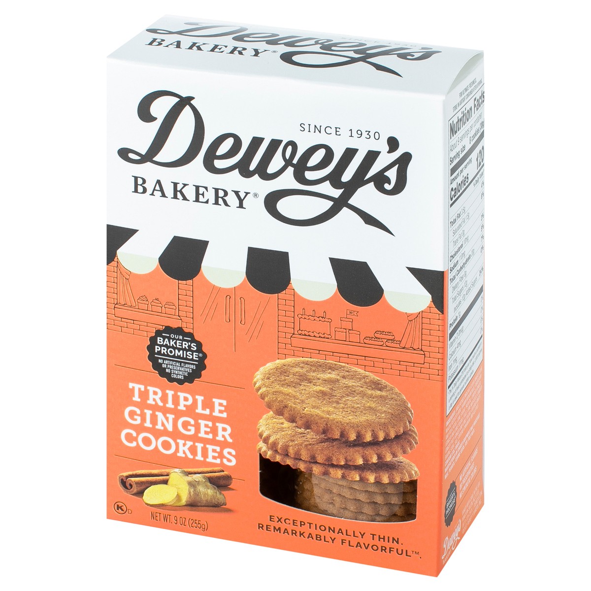 slide 9 of 9, Dewey's Bakery Tripple Ginger, 9 oz