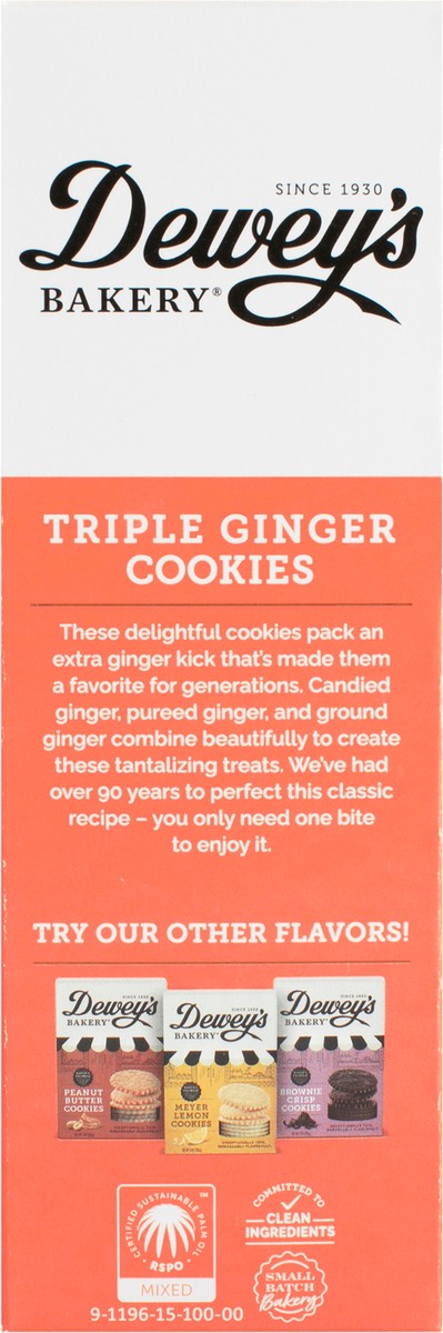 slide 5 of 9, Dewey's Bakery Tripple Ginger, 9 oz